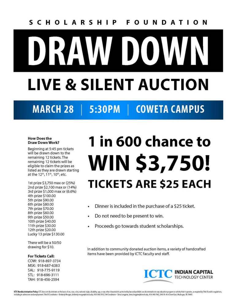 Foundation Drawdown Flyer 2026