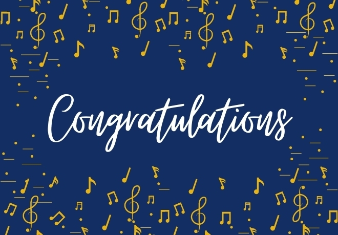 Congratulations