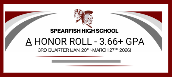 A Honor Roll - Quarter 3