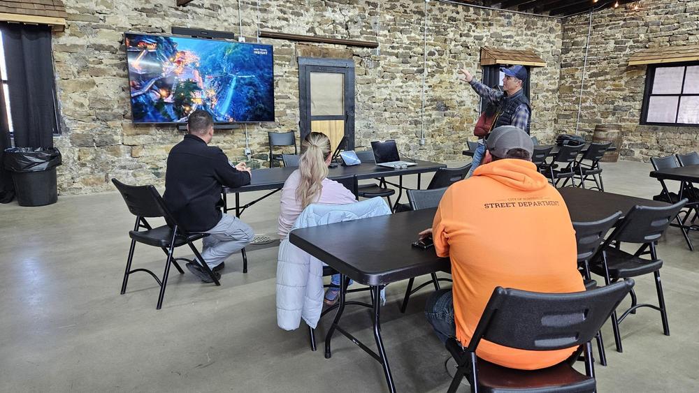 New AV System in the Basham Community Building