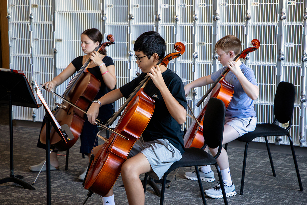 With Summer Camp, Orchestra Students Never Miss a Beat