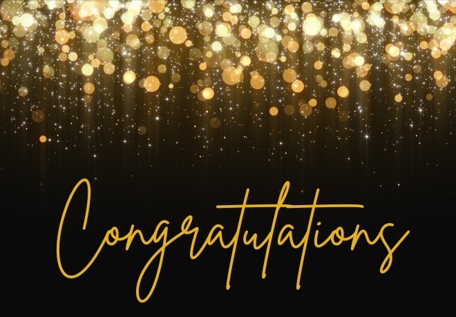 congratulations banner