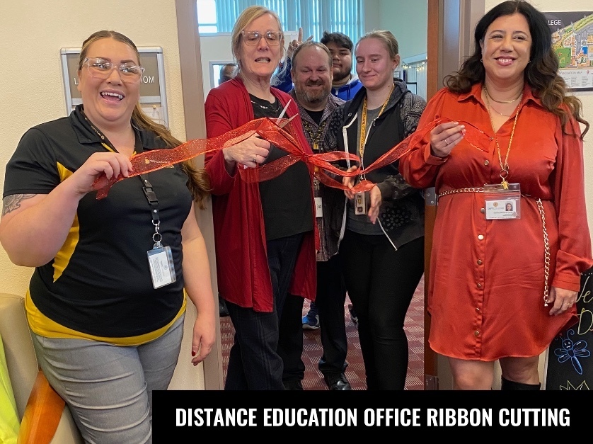 Distance Education Office Ribbon Cutting