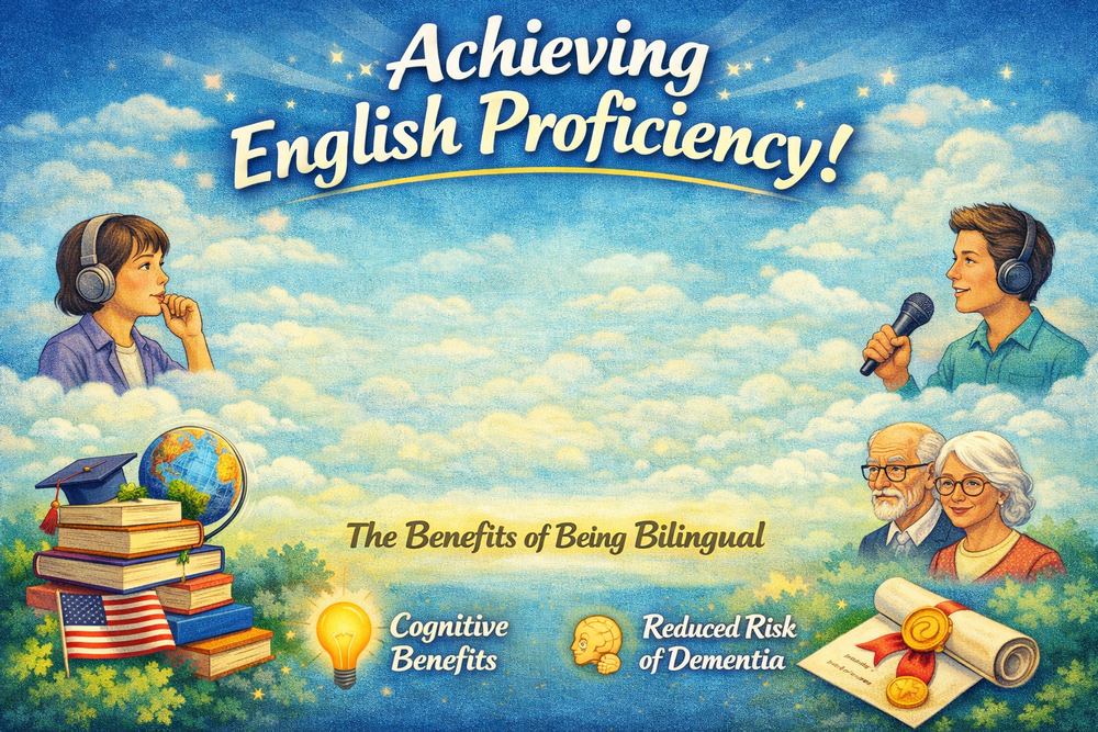 Achieving English Proficiency. The benefits of being bilingual
