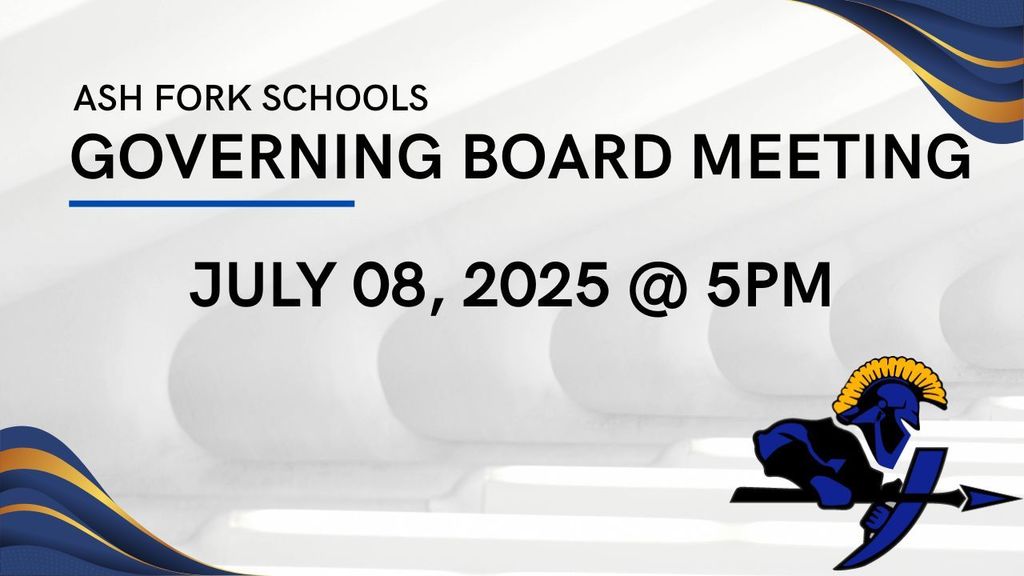 Ash Fork Schools Governing Board meeting