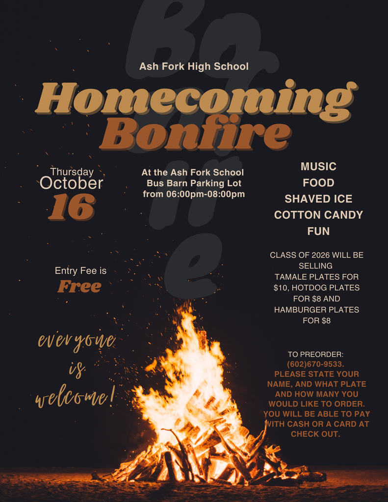 Homecoming Bon Fire