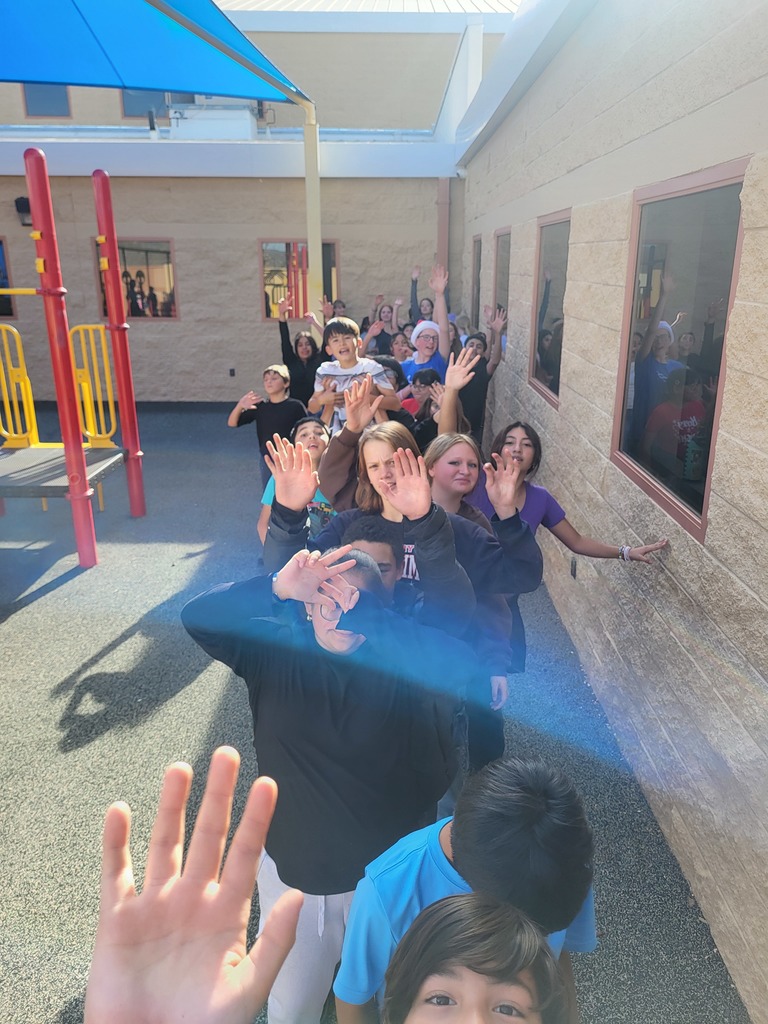 Middle school on the playground