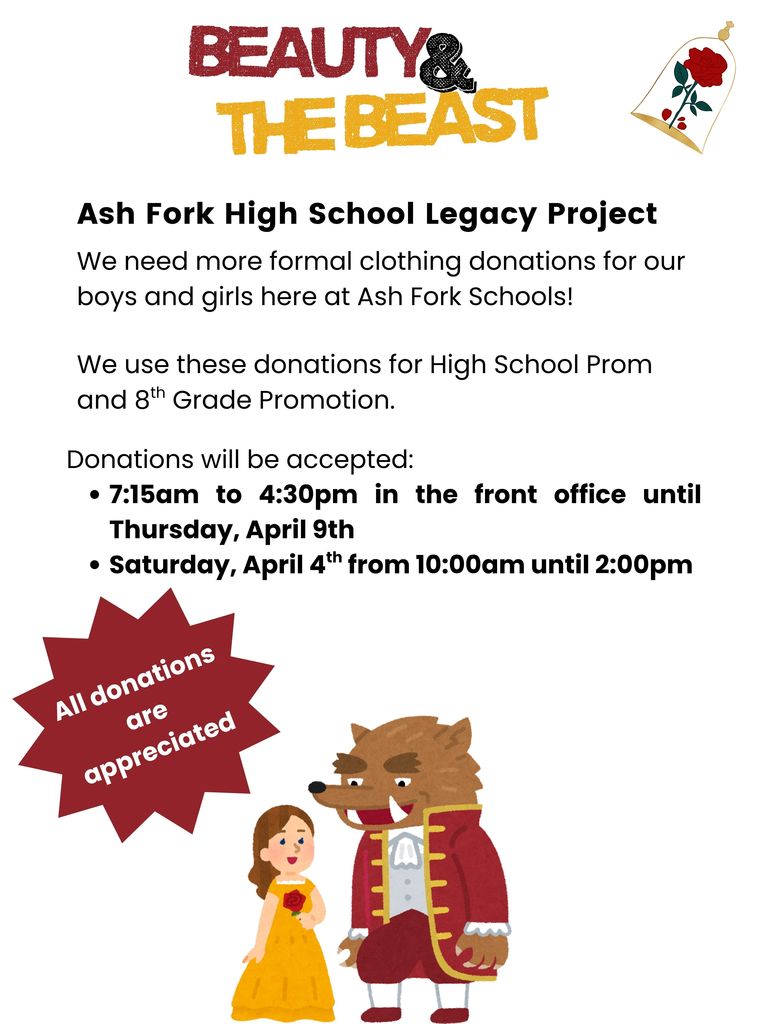 Beauty & The Beast Project Flyer