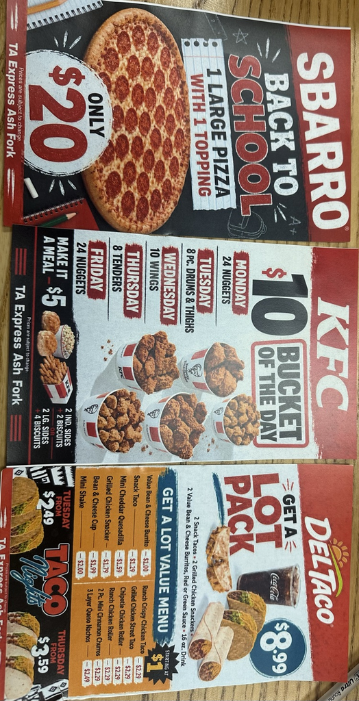 TA Coupons
