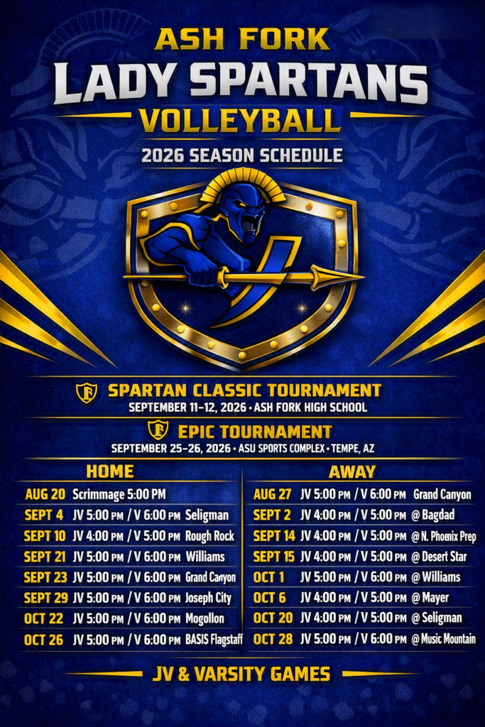 Lady Spartan Volleyball Schedule