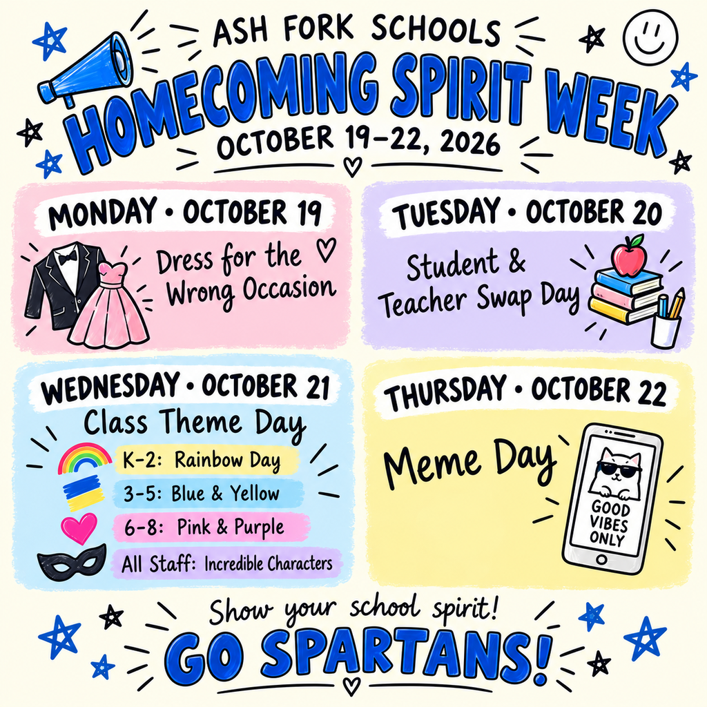 Spirit Week Flyer