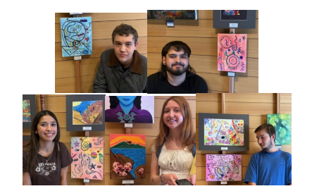 From top: Damien Powers, Jayden Eutsler, Isabella Acosta, Nettie Allen Jackson, Sam Stern