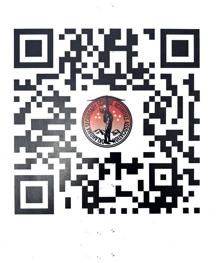 OSSAA QR Code for Tickets