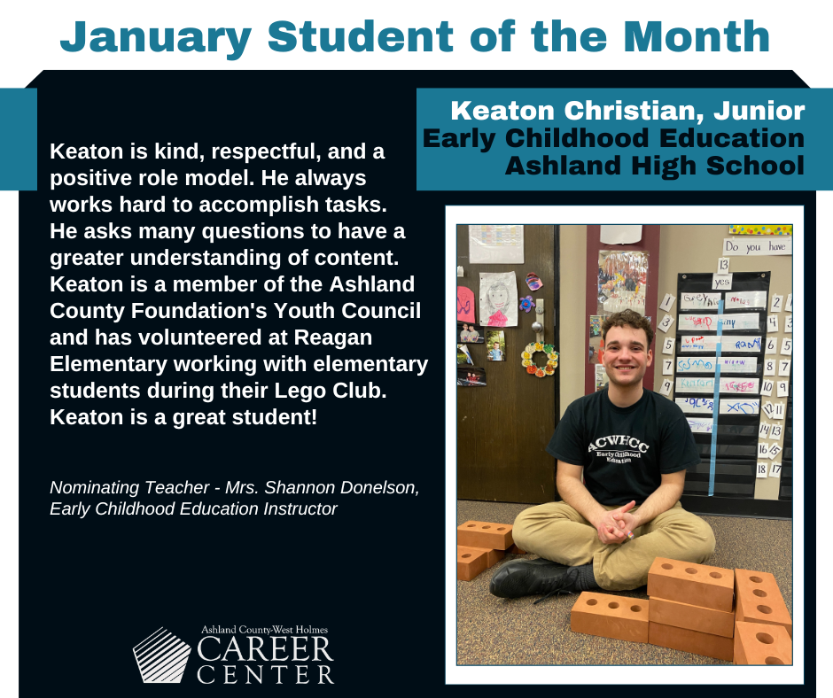 January Student of the Month