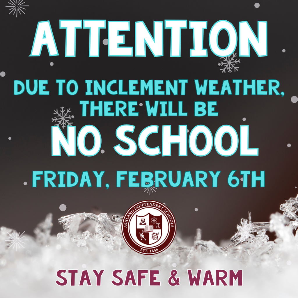 No School on Friday, February 6th