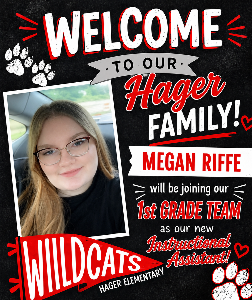 Welcome, Megan Riffe, to our Hager family!