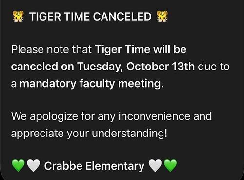 Tiger Time