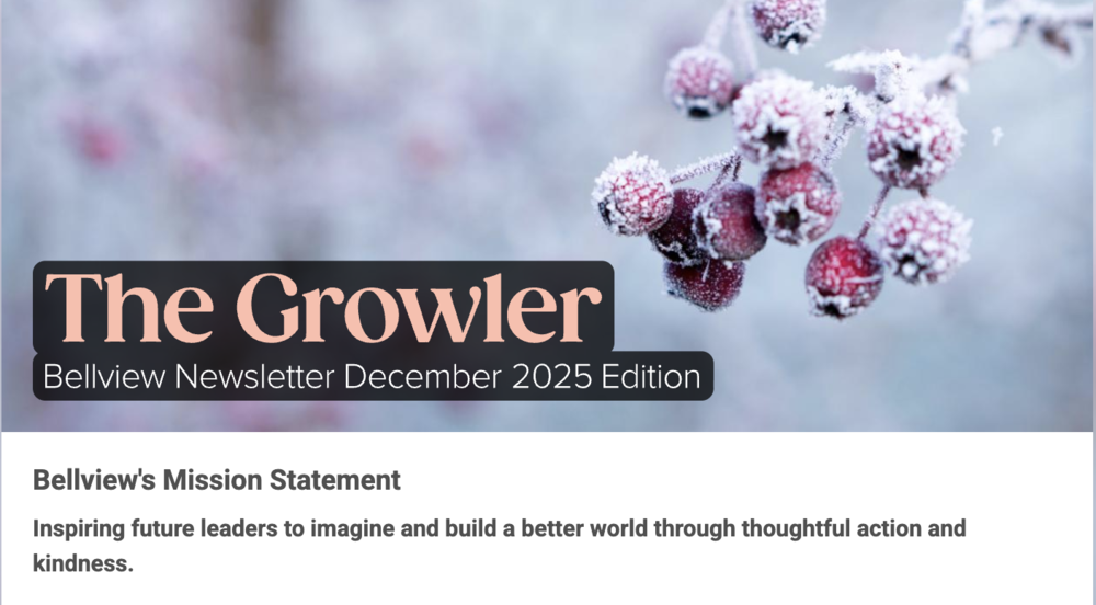 December Growler: Music Program, Winter Care Box Project, Personal Electronic Device Policy, Community Resources