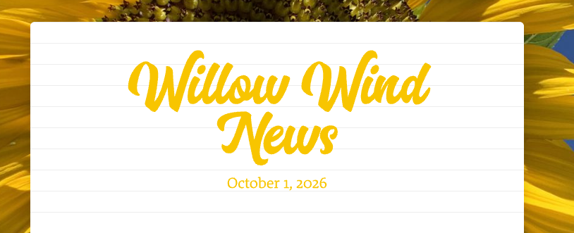Newsletter header