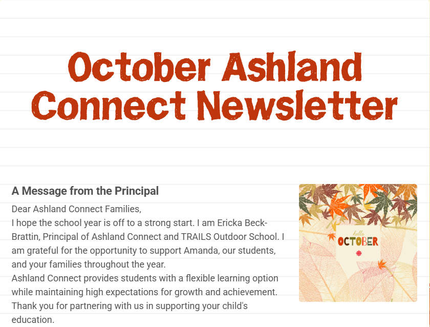 Newsletter heading