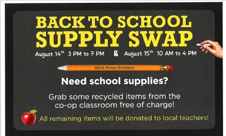 Back to School Supply Swap