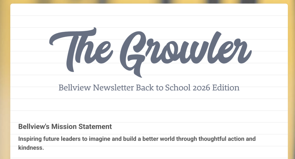 Back to School 2026 Newsletter