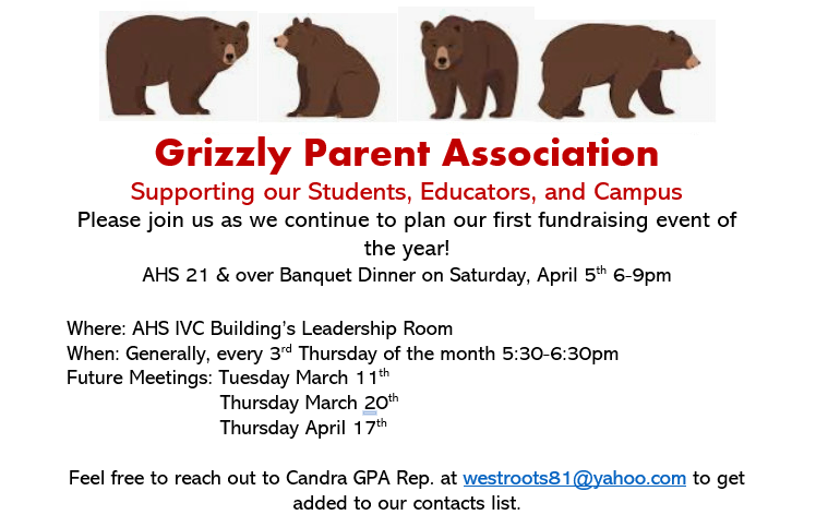 Grizzly Parent Association
