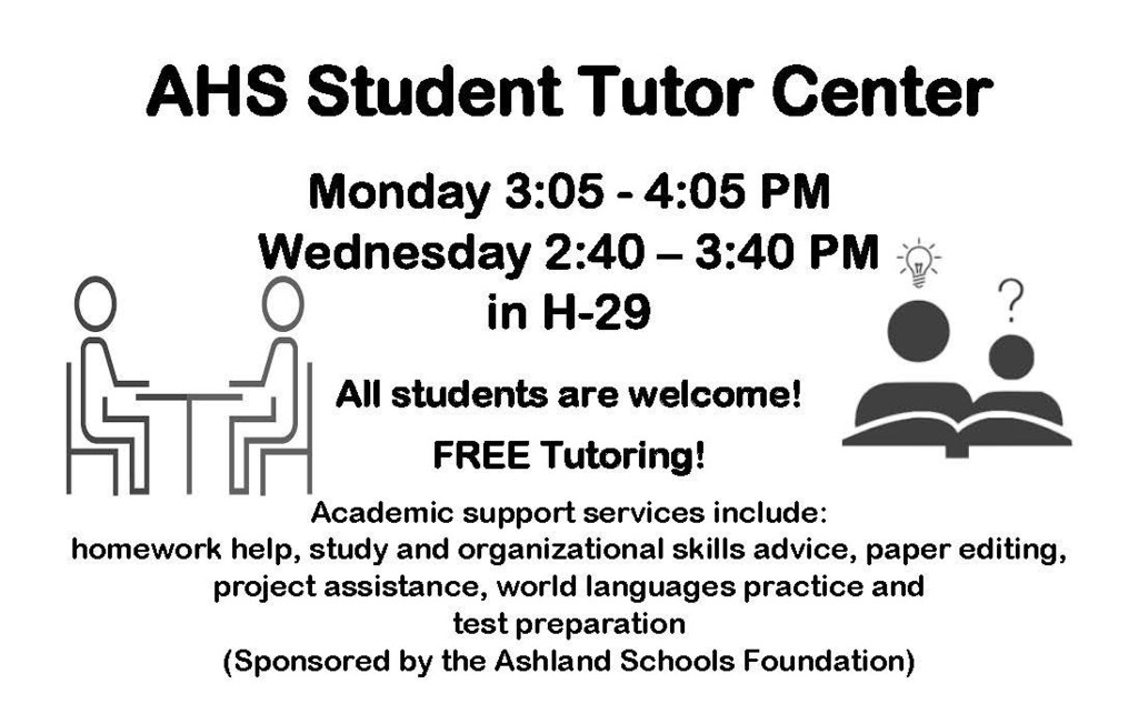 AHS Student Tutor Center