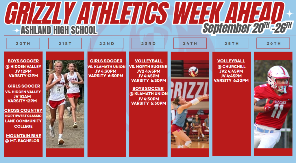 Grizzly Athletics Week Ahead