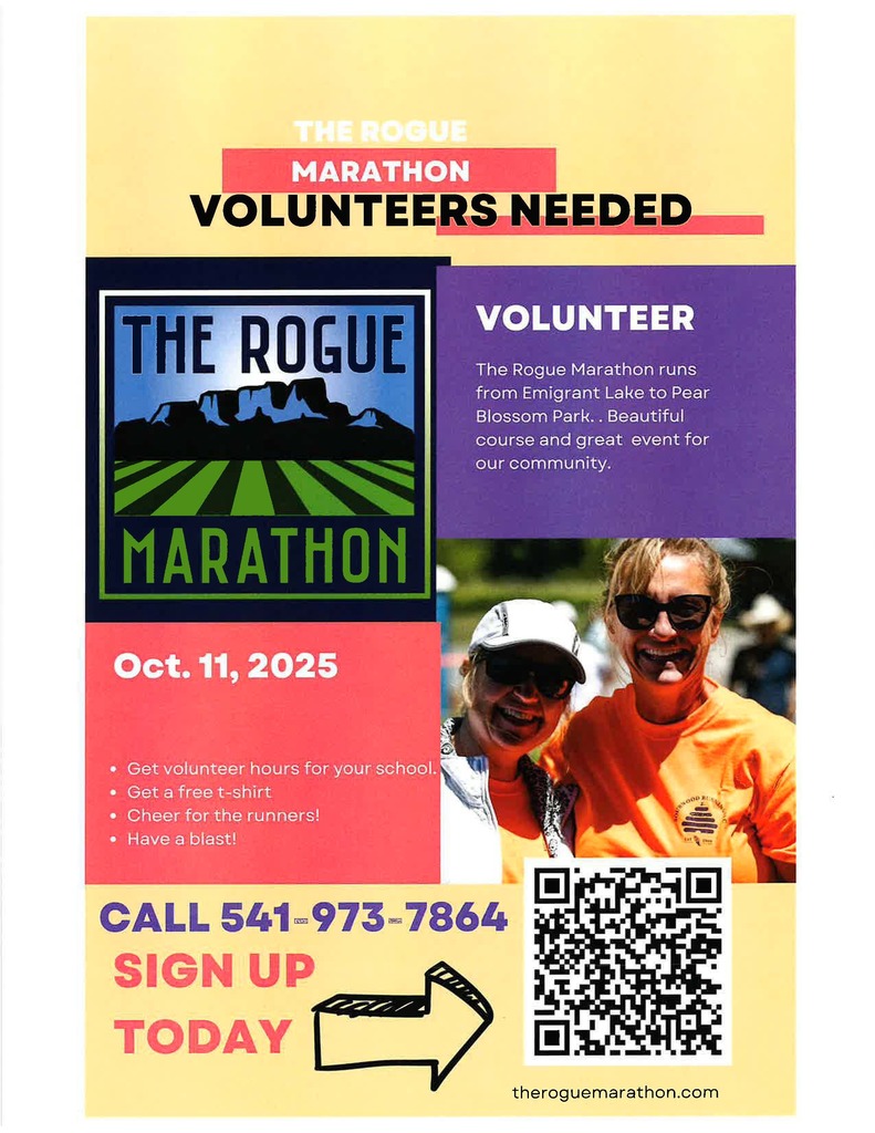 Rogue Marathon Volunteers
