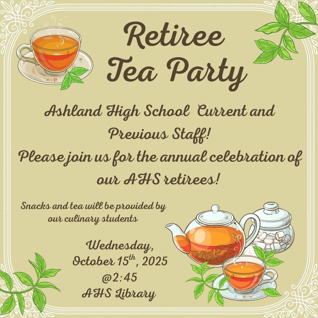 Retiree Tea Party