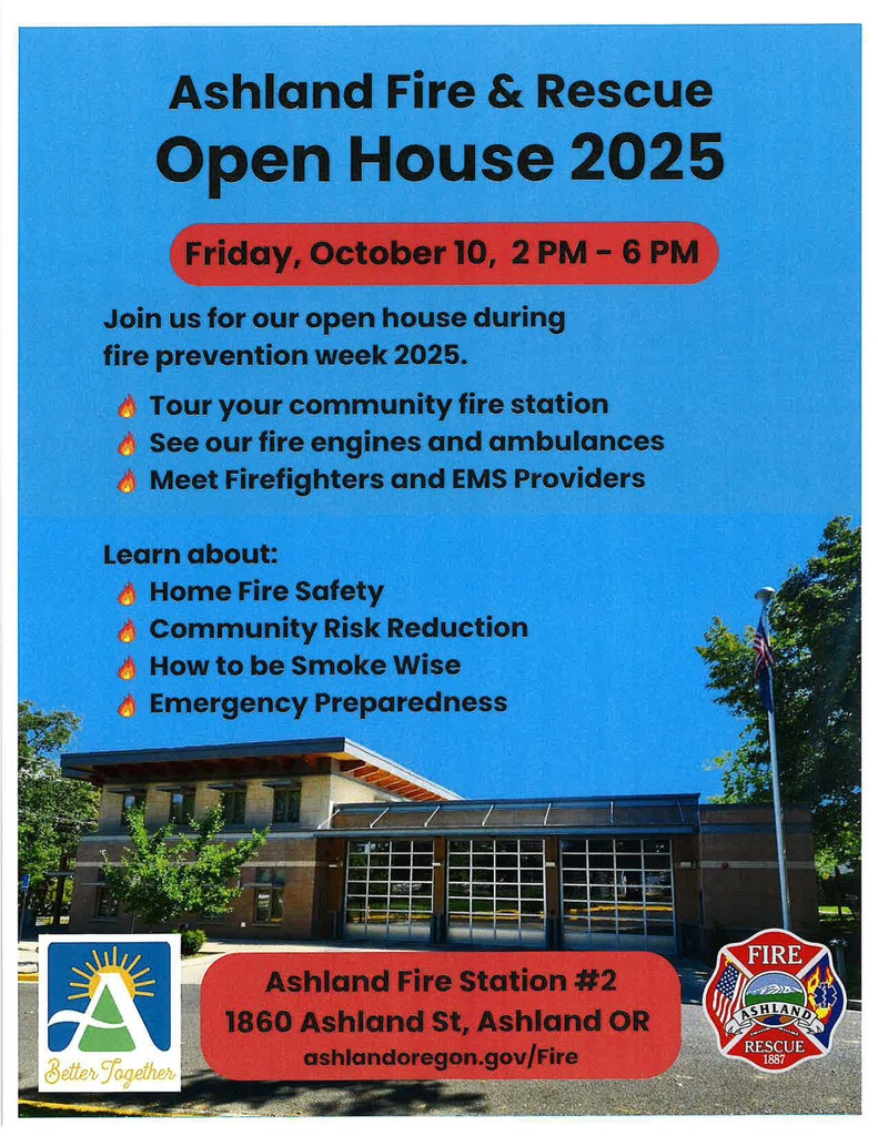 Ashland Fire Open House