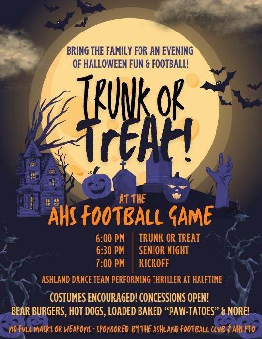 AHS Football & Halloween Fun