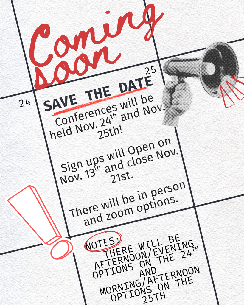 Save the Date - Conferences