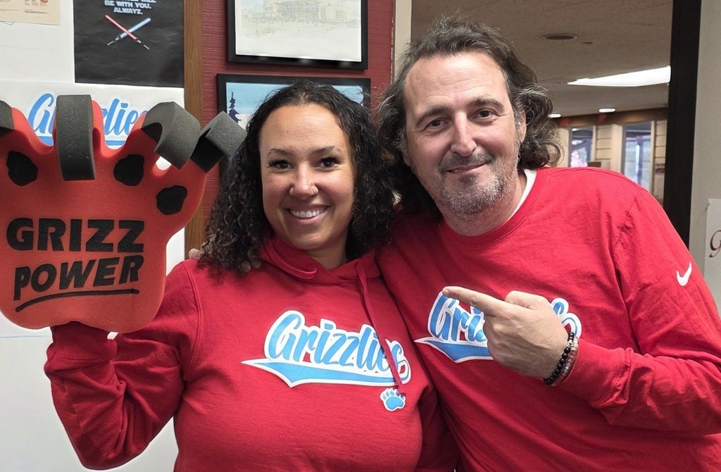 Principal Francisco and Assistant Principal Becca