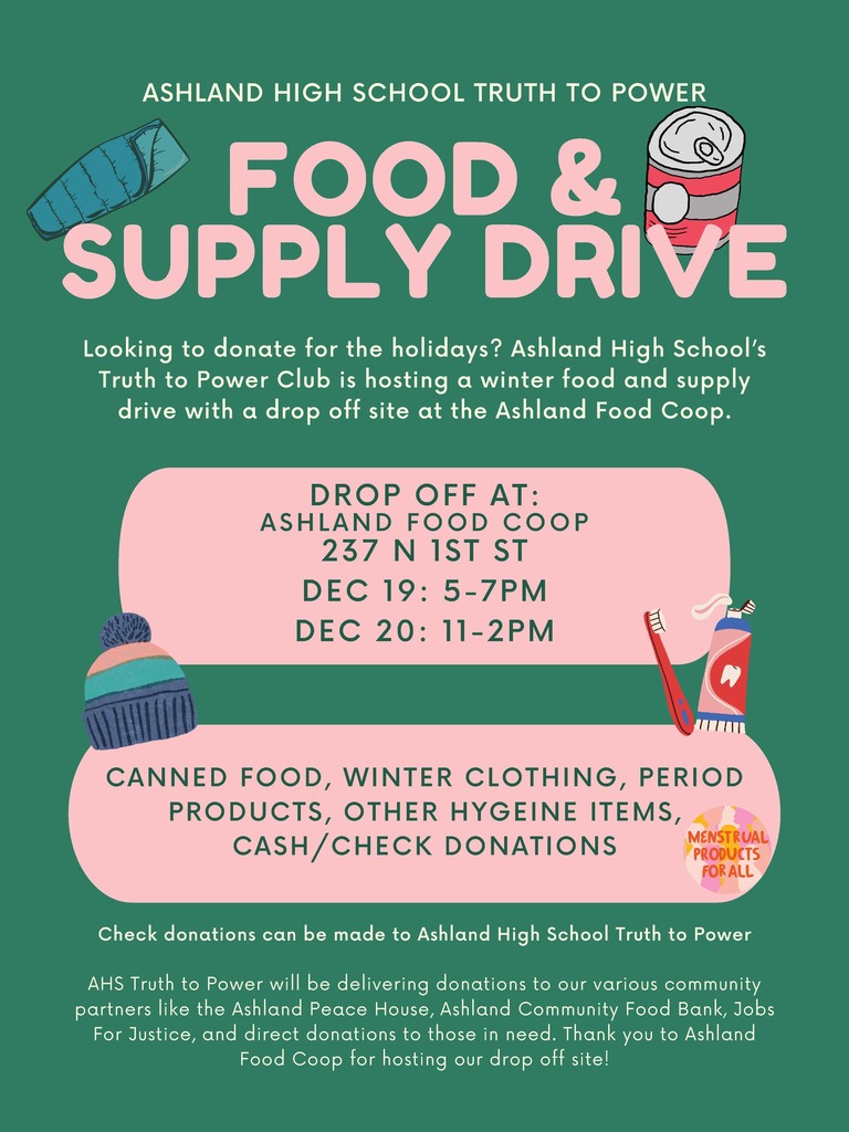 Ashland Food Drive