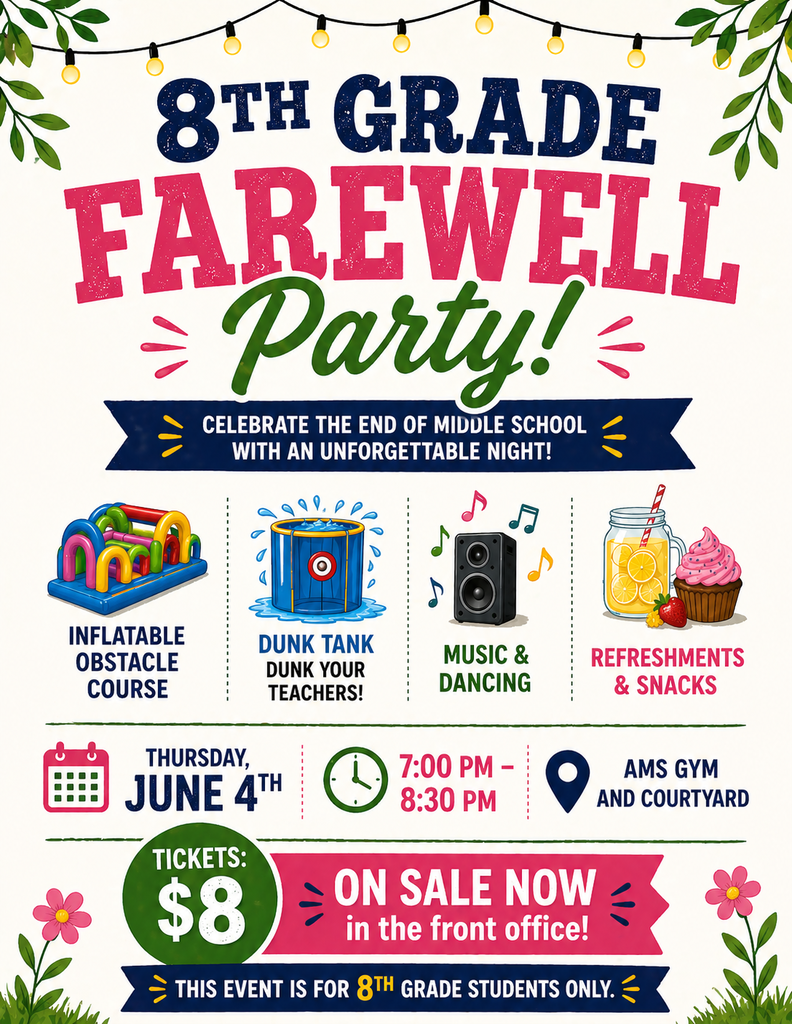 8th Grade Farewell Party