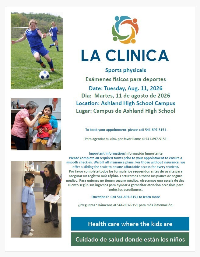 LA CLINICA Sports Physicals