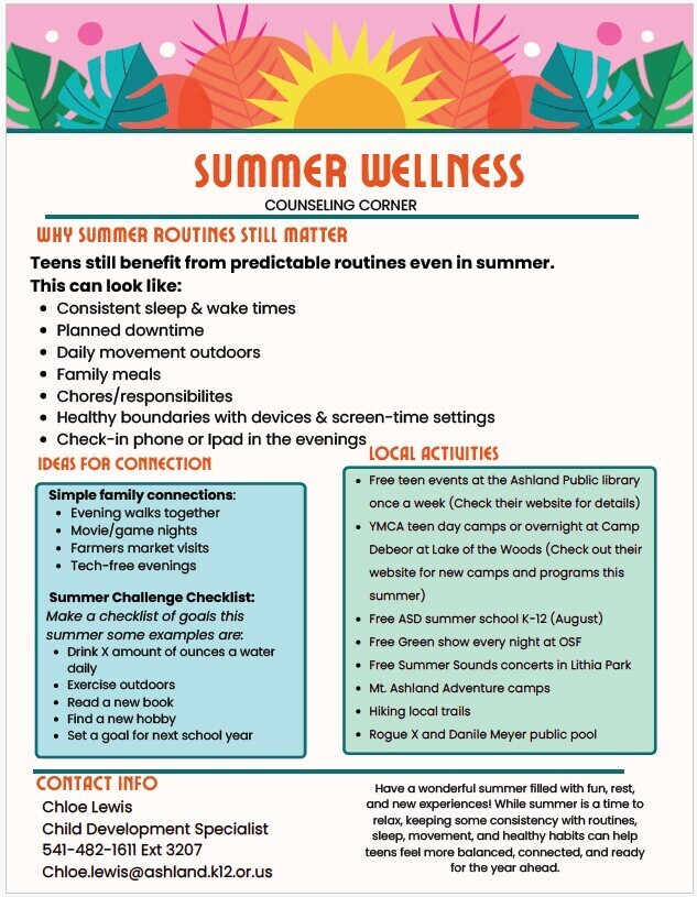 Summer Wellness