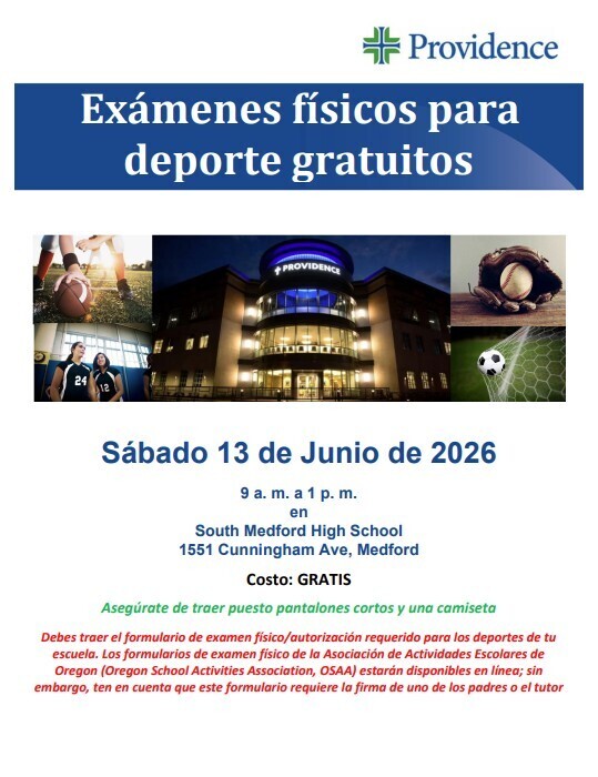 Spanish Free Sports Physicals