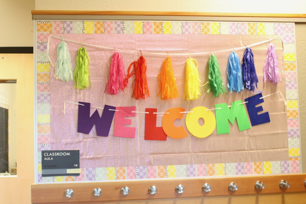 Rainbow welcome