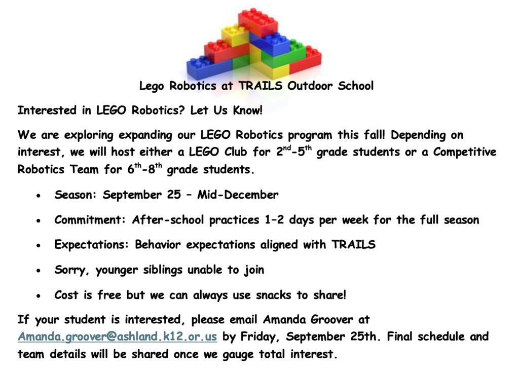Lego Robotics Flier
