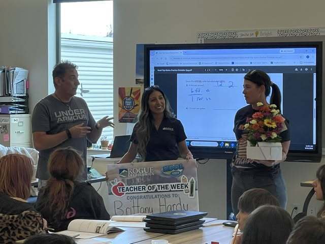 Brittany Hardy Teacher of the Week