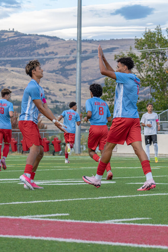 Celebrate the goal
