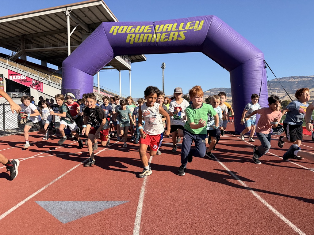 Runners at the start