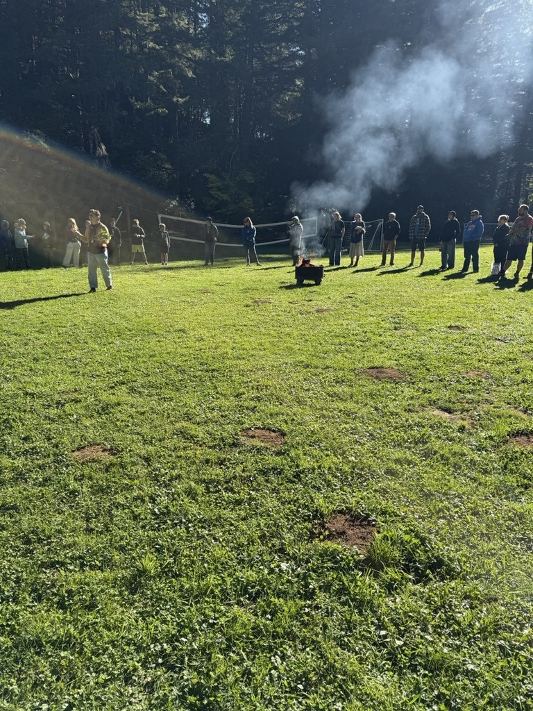 Circle around fire