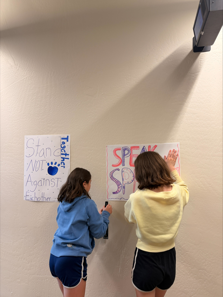 Putting up Posters