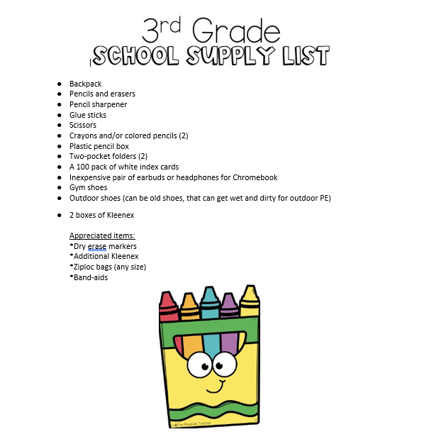 3rd Grade