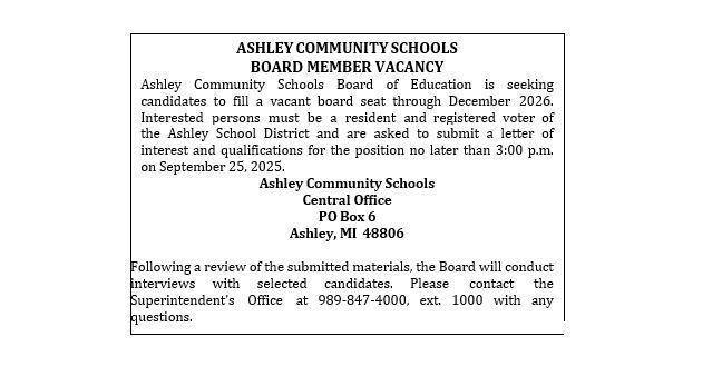 Board Vacancy