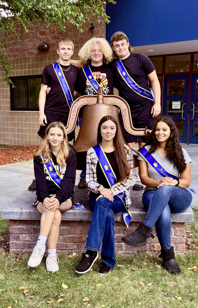 Senior Court Representatives: Back row - William Long, Layne Studt, Gibson Jason, Front row - Ryley Hanley, Emma Felton, Jasmyne Good